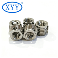 TA2 Pure Titanium Three Hole Self Tapping Insert Maintain Chemical Stability Inside Small Scale Reaction Devices
