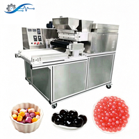 Mesin Pembuat Boba Taro Ball Komersial, Mesin Pembentuk Mutiara Tapioka untuk Toko Bubble Tea