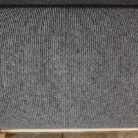 Rouleau de tapis temporaire rayé avec support en latex, revêtement de sol antidérapant pour salons professionnels, événements, utilisation intérieure et extérieure