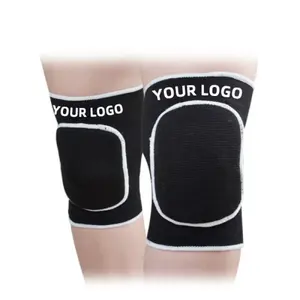 Großhandel Kniepads atmungsaktiv elastisch Anti-Kollisions-Schwamm elastisches Gewebe für Volleyball Wrestling