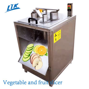 Macchina Tagliatrice ad Alta Efficienza per Patate, Banane e Platani a Fette Rotonde con Pressione Verso il Basso - Product Image 1