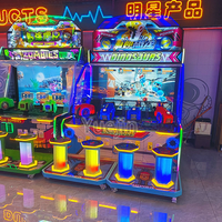 Machine de jeu d'arcade à monnayeur Plants Vs. Zombies avec tir de pistolets à eau, en métal et plastique, pour 4 joueurs, pour usage intérieur, en anglais
