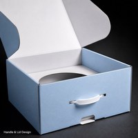 Cajas de Embalaje al por Mayor SIMEI, Caja de Regalo para Sombreros con Asa, Caja Rígida con Logotipo Personalizado para Almacenamiento de Sombreros Fedora