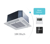 Mini plafond fendu sans conduit résidentiel commercial Type de conduit système multi-split climatiseur ca 9000 btu pour la maison