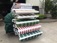 Auvent rétractable extérieur de grande taille OEM, auvent pour fenêtres extérieures, auvent de terrasse motorisé à cassette complète