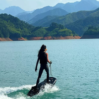 Papan Selancar Listrik Dericsson Berbahan Serat Karbon, Hydrofoil Bertenaga Tinggi, Olahraga Papan Dayung Multifungsi