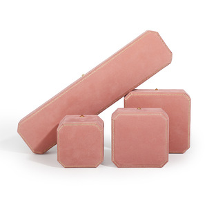 Caja de exhibición de lujo Embalaje Pulsera Collar Colgante Anillo Terciopelo Joyero para <span class=keywords><strong>tienda</strong></span> - Product Image 3