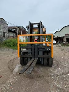 ใช้รถยก TCM 6 T 6 Ton 3 STAGE Mast เครื่องยนต์ดีเซลเวลาต่ำ4000mm ยกสูงได้รับการบำรุงรักษาอย่างดีพร้อมใช้งาน - Product Image 4