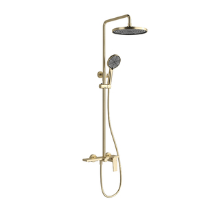 Nuovo Arrivo: Set Doccia in Ottone Lucidato <span class=keywords><strong>per</strong></span> Hotel, Appartamenti e Uso Domestico - <span class=keywords><strong>Bagno</strong></span> Completo - Product Image 6