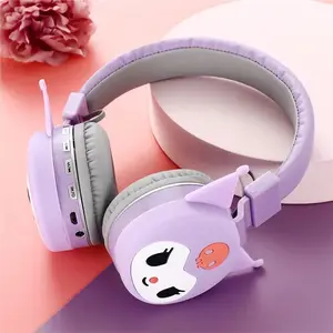 Wholesale High Quality Educational Toys Cute Cartoon Headset Wireless Headphones For Kids