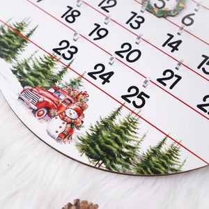 <span class=keywords><strong>Calendrier</strong></span> de l'Avent de Noël en bois 2024 personnalisé: compte à rebours jusqu'à Noël, tenture murale Décoration chrétienne Cadeau de vacances - Product Image 5