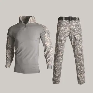 Sapo terno uniforme tático roupa personalizada pode andar desempenho tespecial forças camuflagem uniforme tático roupas treinamento