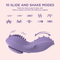 Estimulador de Clítoris Portátil con Control por Aplicación, Vibrador Magnético USB para Ropa Interior, Vibrador Inalámbrico para Mujeres