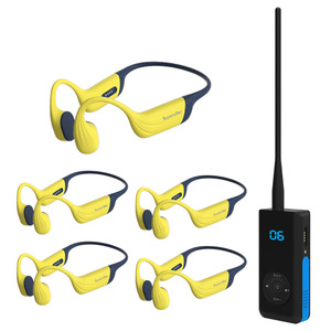 Ip69 không thấm nước bơi huấn luyện viên hệ thống: cầm tay Transmitter & xương dẫn Tai nghe cho dưới nước đào tạo Thông tin liên lạc - Product Image 3