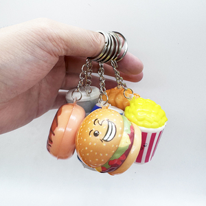 Bán buôn 3D <span class=keywords><strong>Mini</strong></span> thức ăn nhanh mềm đồ chơi mới 24 đồ ăn vặt bánh mì kẹp thịt PU bọt bóp đồ chơi unisex cho trẻ em - Product Image 5