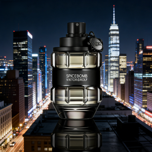 ViktorI Spice Bomb Eau de <span class=keywords><strong>Parfum</strong></span> - Cologne pour homme, <span class=keywords><strong>parfum</strong></span> longue durée, senteur boisée épicée - Cologne pour homme - Avec notes d'agrumes et de tabac - Product Image 3