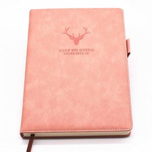 Custom Logo Simple Book Hardcover Printed Leather <b>Diary</b> Planner Premium Quality Notebooks Durable Leather Cover Custom Color - Product Image 1