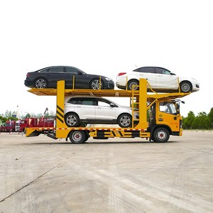 Precio de Fábrica, Camión de Transporte de 2 y 3 Vehículos Dongfeng, Camión Portacoches en Venta - Product Image 6