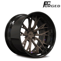 Rines de Aleación Forjados de 2 Piezas Personalizados para Carreras, de 17, 18, 19, 20, 21, 22, 23 y 24 Pulgadas para Toyota GR Yaris y Ford Puma