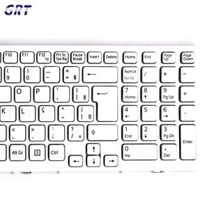 Teclado para portátil Sunrex para SONY VAIO VPC-EH VPCEH VPC-EH-PCG-71911M, diseño BR blanco - Product Image 4