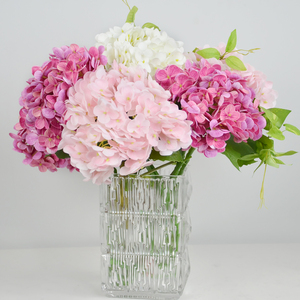 Nueva llegada de alta calidad látex blanco naranja amarillo hortensias <span class=keywords><strong>Hortensia</strong></span> artificial - Product Image 3