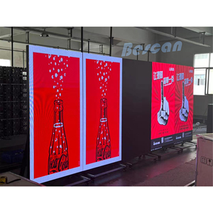 Bescanled P1.86 <strong>Standing</strong> Vertical <strong>Billboard</strong> Customized Surface Vertical Double-sided Ultra-thin Floor-mount - Product Image 5