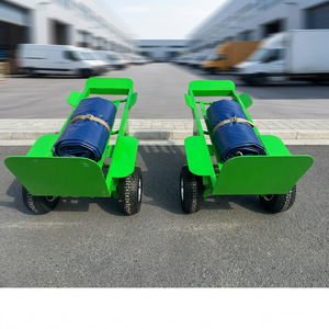 Château gonflable de remorque de voiture de mouvement facile de chariot électrique motorisé commercial de treuil pour déplacer les marchandises gonflables - Product Image 1