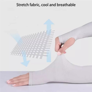 2 Paires de <span class=keywords><strong>Manchons</strong></span> de Bras Sportifs Chauffants et Rafraîchissants pour la <span class=keywords><strong>Course</strong></span>, la Pêche, le Cyclisme, Protection Solaire Anti-UV - Product Image 4