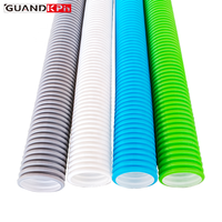 Tuyau de ventilation en PEHD écologique de 75 mm de diamètre extérieur, vert, directement de l'usine, pour hôtels, écoles et bâtiments résidentiels