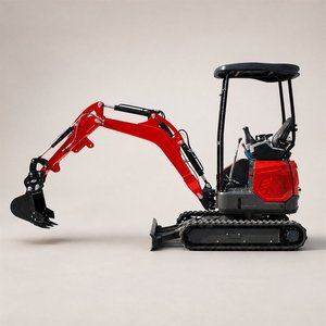 Nouvelle mini-excavatrice de 2,0 tonnes, mini-excavatrice sur chenilles, engin de terrassement, mini-excavatrice à vendre avec cabine - Product Image 3