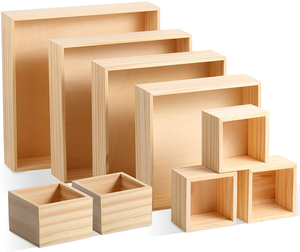 מותאם אישית fsc תיבת עץ oem odm odm אחסון עץ תיבת מתנה רב פונקציה - Product Image 1