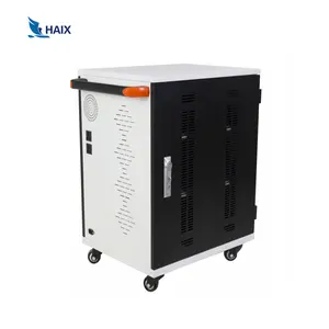 USB Charging Cart Educational Equipment Tablet Management Charging Cabinet Locker with Keys