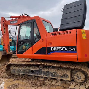 Excavadora Usada Reacondicionada Original DOOSAN DH150 de 15 Toneladas, Excavadora Hidráulica de Orugas de Segunda Mano DH80-7 DH220LC-7 Totalmente Funcional - Product Image 1