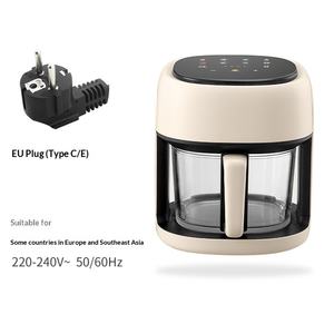 Friteuse à air intelligente multifonctionnelle électrique à grande capacité avec cuve en verre visible pour la maison – Vente en gros - Product Image 5