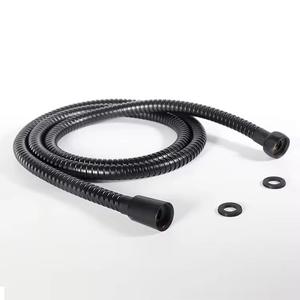 Tuyau de <span class=keywords><strong>douche</strong></span> Yowin en acier inoxydable <span class=keywords><strong>noir</strong></span> de haute qualité, longueur 1,5 m, durable, antirouille, tuyau de remplacement pour salle de bain - Product Image 1