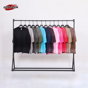 Camiseta Oversize de Verano para Hombre, Estilo Vintage, Lavado a la Piedra, Corte Holgado, Efecto Desgastado con Bordes Desgastados - Product Image 1