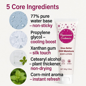 Lotion corporelle nourrissante, éclaircissante et hydratante au beurre de karité, marque propre, adaptée à tous les types de peau des femmes - Product Image 3