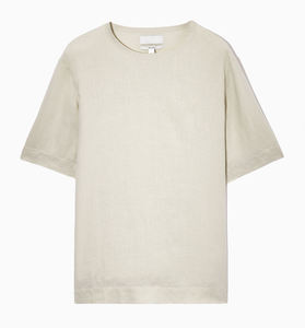 Commercio all'ingrosso di canapa produttore di abbigliamento personalizzato mezza manica t-Shirt rilassata 100% tessuto organico canapa cotone t-Shirt per gli uomini - Product Image 2