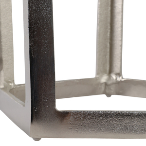 Tavolino d'appoggio in marmo con piano a forma di pentagono e struttura sottile, ideale per piccoli spazi e decorazioni per la casa - Product Image 5