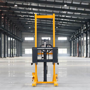 Haizhili 1T 2M <span class=keywords><strong>Hand</strong></span> Hydraulische Vorkheftruck Met Verstelbare Vorken Handmatig Bediende Lading Opheffende <span class=keywords><strong>Pallet</strong></span> Stapelaar <span class=keywords><strong>Trolley</strong></span> - Product Image 4