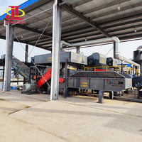 Usine de recyclage du bois écologique, machine de traitement des copeaux de bois, ligne de sciure de bois