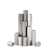 Entretoises hexagonales mâles-femelles en acier inoxydable pour carte de circuit imprimé, vis de support à filetage femelle-mâle, espacement M2 M2.5 M3 M4 M5 M6