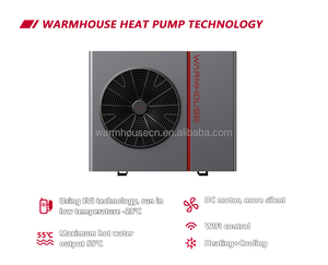 Pompe à chaleur commerciale air-eau ultra basse température -35°C, double ventilateur, Full Inverter, chauffage stable pour écoles, villas et complexes - Product Image 4