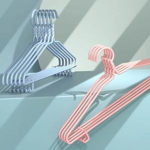 Perchas de plástico para ropa para adultos, estudiantes, dormitorio, uso infantil, organizador de ropa con forma rectangular y gancho - Product Image 3