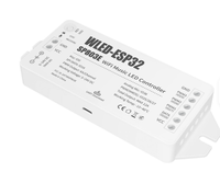 Contrôleur LED musical WiFi ESP32 WLED SP803E 12A PWM 1-3CH UART Téléchargement 5V-24V Portée 15M