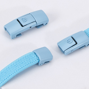 Nouveaux lacets élastiques sans nœuds, lacets de chaussures sans attache, lacets à verrouillage par pression, lacets de baskets pour enfants et adultes, lacets plats élargis de 8 mm pour chaussures - Product Image 5