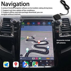 Radio Estéreo para Tablero Navirider con Pantalla Tesla de 12.1 Pulgadas, Android 15, GPS, DSP, para Fortuner Hilux Srv 2005-2016, Carplay, Multimedia, Video - Product Image 3