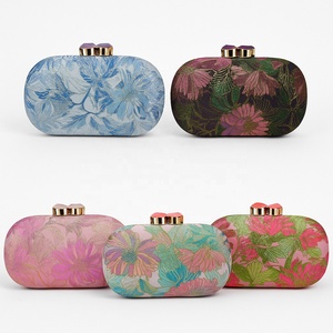 Borsa da Sera <span class=keywords><strong>di</strong></span> Lusso con Ricamo Floreale, Pochette Firmata da Polso per Signore, Borse per Telefono e Trucco, Elegante Borsetta da Donna - Product Image 2