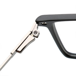 Lunettes de vue rectangulaires à monture complète de style coréen Grey Jack, unisexe, avec verres remplaçables, pour adulte, 70007 - Product Image 1