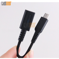 Câble de charge USB-C vers 3DS/2DS/NEW 3DS XL/NDSI Tideseer 08 10cm PD Type-C Noir